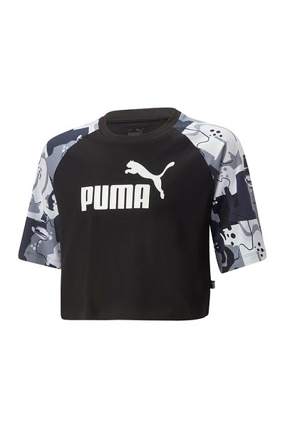 Puma Essentials+ Street Art T-Shirt - Black