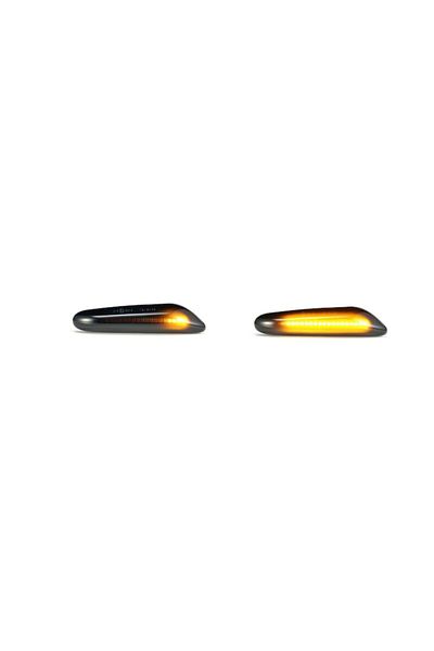 SİRİUS Set 2 Lampi Semnalizare Laterala, Dinamica, Led pentru BMW E46 E60 E61 E81 E82 E83 E84 E88 E90 E91 E