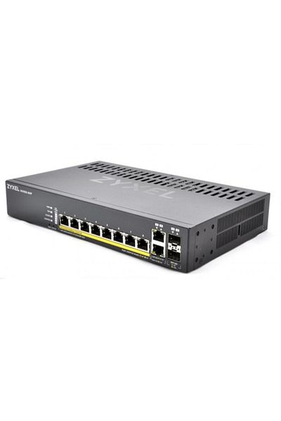 ZyXEL Switch GS1920-8HPV2 cu 8 porturi, Gigabit, management cu, PoE