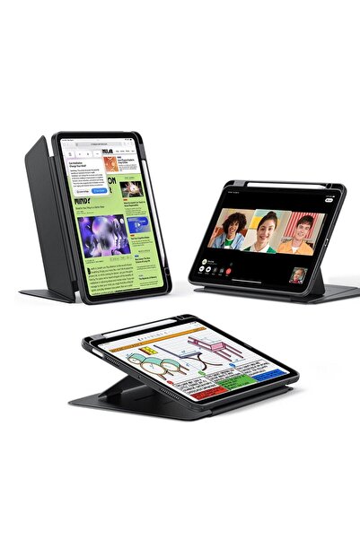 GABIANO Husă de protecție pentru iPad Air 4 2020/Air 5 2022/Air 11 2024/Air 11 2025, K26, piele, culoare intensă