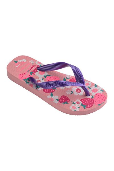 Havaianas Kids Flores Flip Flops - Macaron Pink