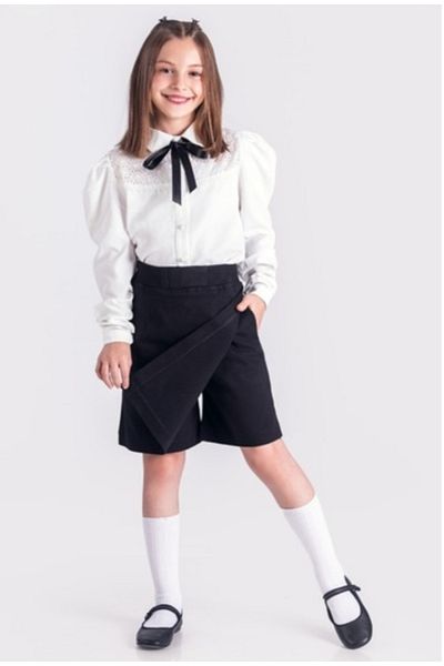 Esterella Girl Children School Shorts Skirt / Waist Rib Elastic Shorts Skirt / School Skirt