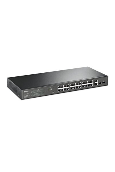 TP-LINK TL-SG1428PE 26x1000Mbps (24xPOE+) + 2xGigabit SFP Managed Switch, Black