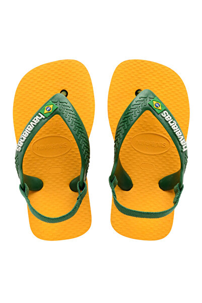 Havaianas Brazil Logo Flip Flops - Yellow