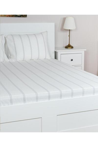 Menderes Home Cotton Collection Single Striped Sheet Set Seroya