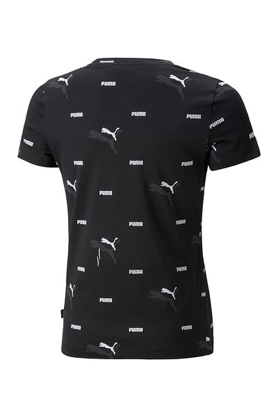 Puma ESS All Over Printed Tee - Black