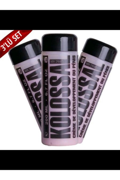 Erkeklere Özel Büyütme Ürünü / Kolossal Man's Product 3lü