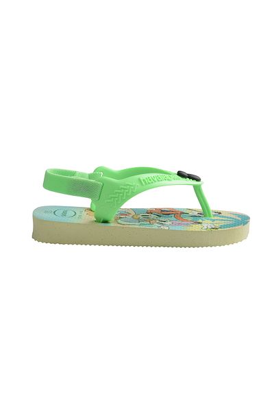 Havaianas Baby Disney Classics II Flip Flops - Lime Green