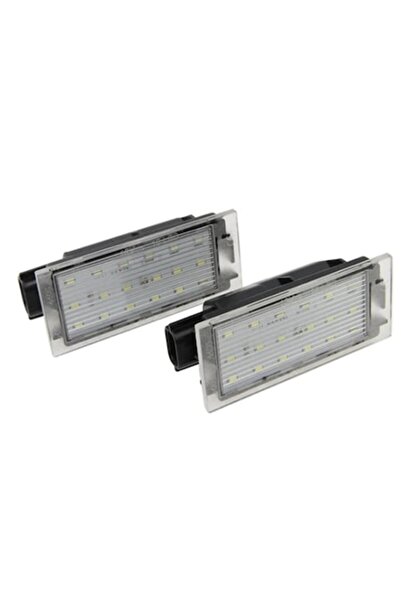 OEM Set 2 Lampi LED Numar inmatriculare, Renault Clio III, Master II, Megane II FL, Megane III Laguna II