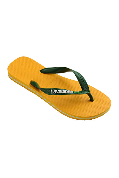 Havaianas Brazil Logo Pop Flip Flops - Yellow