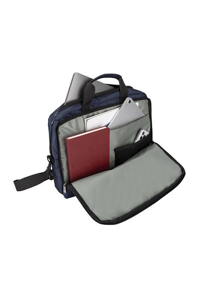 PLM Siena-Usb 17 Navy Blue Notebook Bag