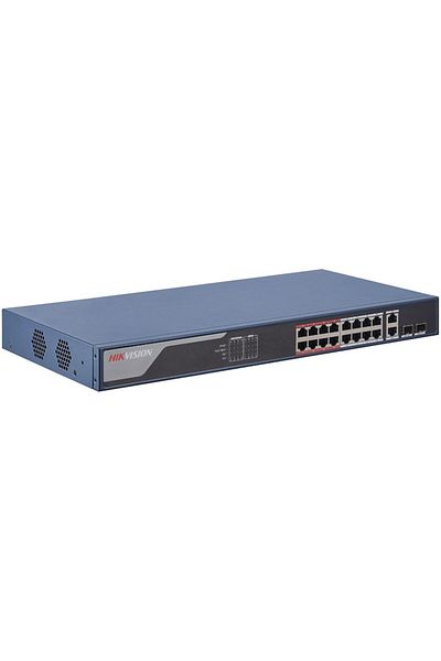 Hikvision Comutator DS-3E1318P-EI, 16 porturi