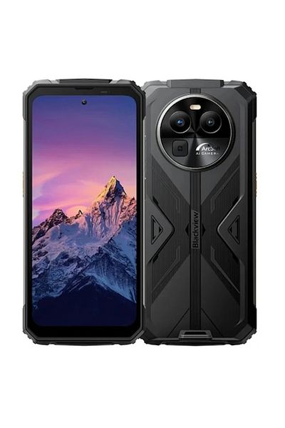 Blackview Telefon mobil BV8100, Negru, 4G, 6.5" 2.4K FHD+, 24GB RAM (8GB + 16GB extensibili), 256GB
