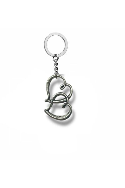 Herşey Nota Breloc unisex cu figură de inimă – Accesoriu din metal în stil romantic