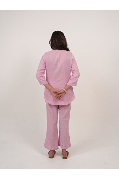 Lehar Pink Soft Cotton Co-ord Set