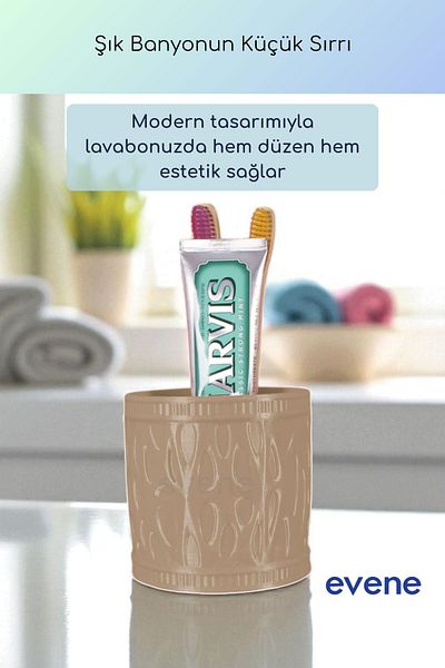 Evene Θήκη οδοντόβουρτσας Βάση οδοντόβουρτσας Βάση οδοντόβουρτσας Βάση οδοντόβουρτσας Mink Color Model 76