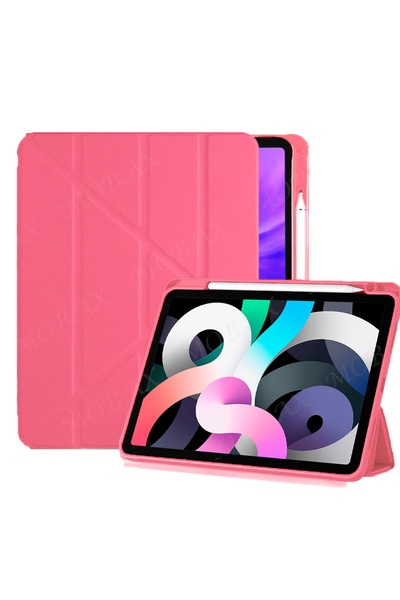 UnDePlus Apple iPad Air 11inç M2/M3 2025-2024 Kılıf Kalem Şarj Bölmeli Case