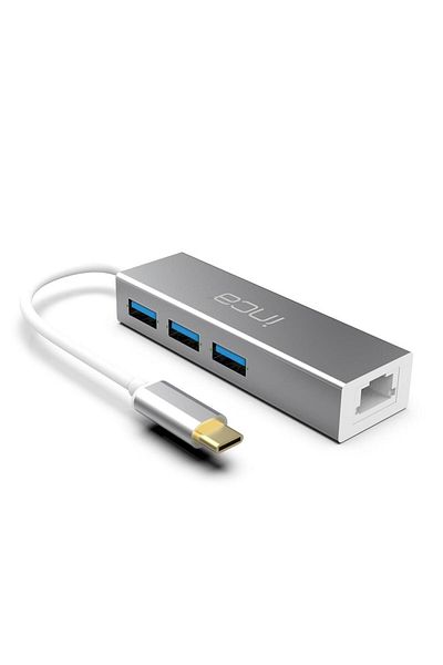 Yerli إنكا ITPC-3T USB C USB 3.0+ RJ45 Ethernet معدد الإرسال