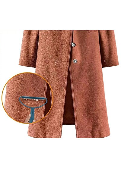 Dali Dispozitiv pentru curățarea hainelor din lână sau a părului de animale, 16x13cm, plastic și metal, albastru