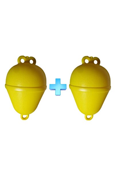 Bilge 2 Adet Çift Delikli Armut Şamandıra. Tonoz Şamandırası. Çap:25cm. Boy:4...