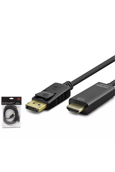 HCS Hadron Hdx7797 Display (m) to HDMI (m) Cable 4K 30Hz 3m Black