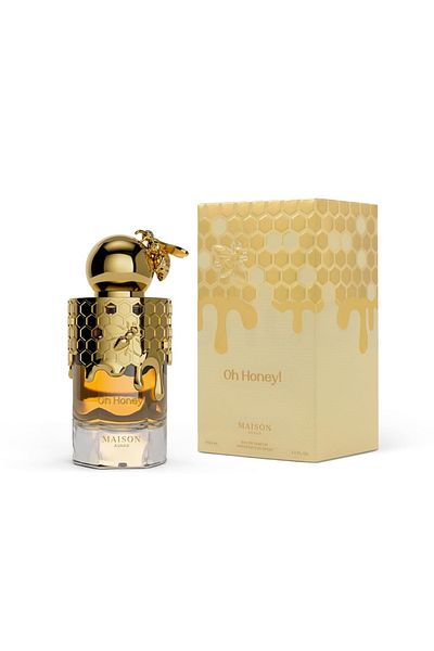 Maison Asrar Oh Honey!, Apa de parfum, Unisex, 100 ml, 100 ml