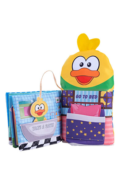 sallma Carte interactiva din panza cu diferite texturi, Abilitati motorii fin...