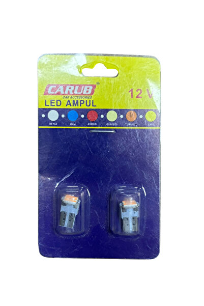 Carub T10 Park Plaka Ledi Turuncu 12 V BR040 02 56 2 Adet Fiyatı