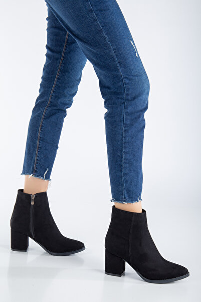 CEMAY SİVRİ BURUN BİLEK BOY 7CM KLASİK KADIN BOT