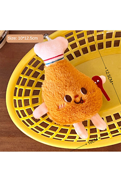 Choice 02 تمثال همبرغر مقلي لطيف ومبتكر على شكل بطاطس مقلية، حقيبة ظهر معلقة ...