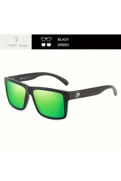 Choice Green7 DUBERY Polarized Sunglasses For Men And Women 9 Colors Model 805