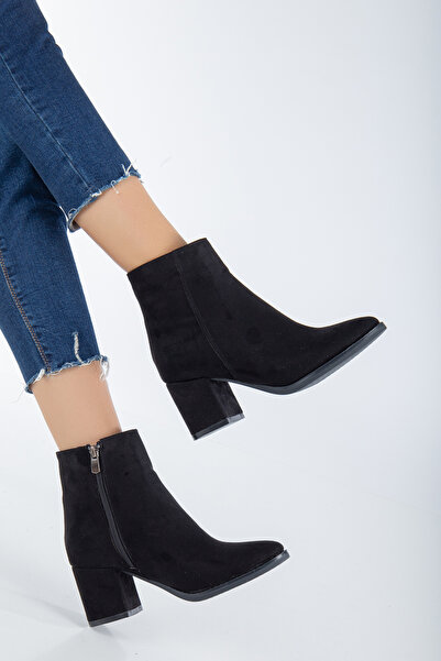 CEMAY SİVRİ BURUN BİLEK BOY 7CM KLASİK KADIN BOT