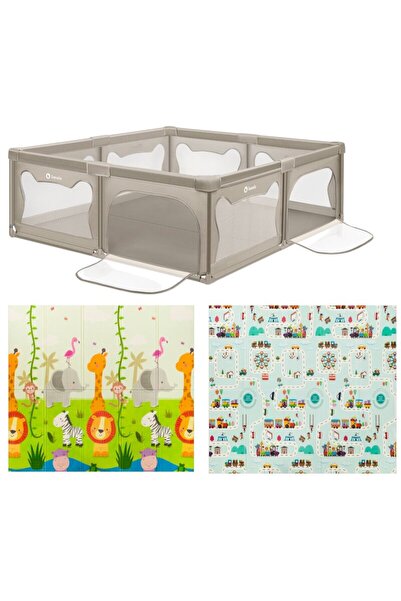 Lionelo_SP Children's Playpen Package, Lionelo, Willow XL, 180 x 200 cm, Comp...