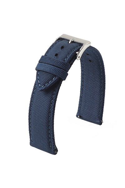 Choice سوار ساعة من قماش الشراع الأصلي أزرق اللون مقاس 21 مم، مقاس 18 مم، مقا...