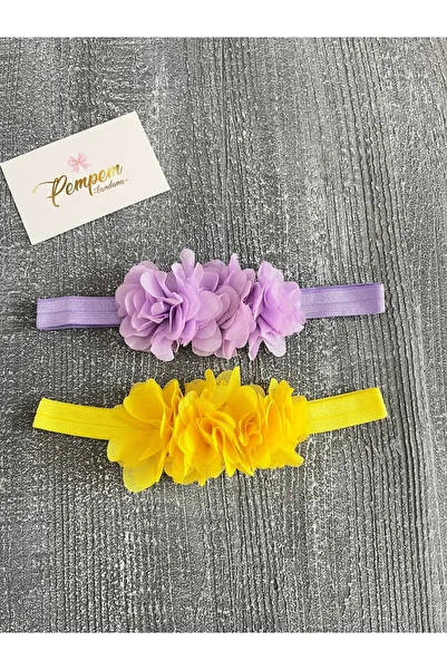 pempem bandana Baby Girl Frida Bandana Color Option 2 Pieces