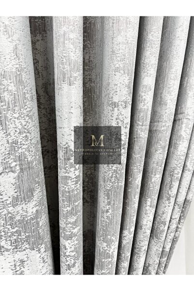 Metropolitan Concept Set of 2 Venti curtains, worked on 10 cm wide rejansa