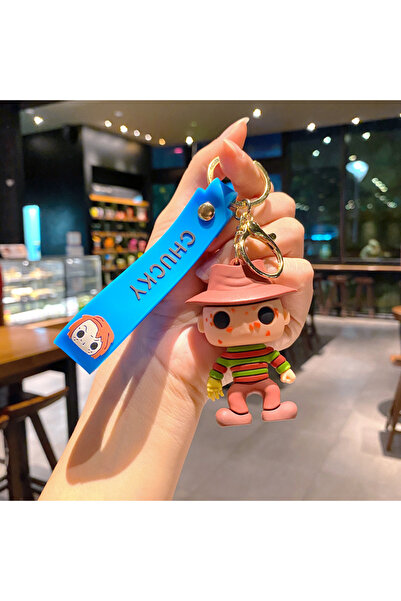 Choice سلسلة مفاتيح رعب 6 سم 2، سلسلة مفاتيح قاتل الأشباح، سلسلة مفاتيح مهرج ...