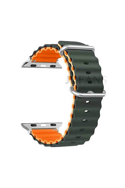 Choice S3 42-44-45-46-49 MM Olives with Ora Strap For Apple watch ultra band 49mm 44mm 45mm 41mm 40mm 38mm