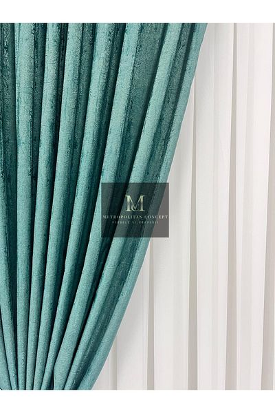 Metropolitan Concept Set of 2 Gravel curtains, worked on 10 cm wide rejansa