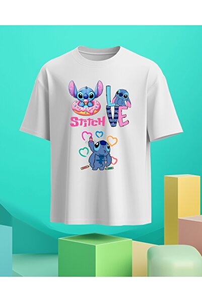 Hediyenza Tricou cu mânecă scurtă pentru copii și adolescenți, cu decolteu ro...