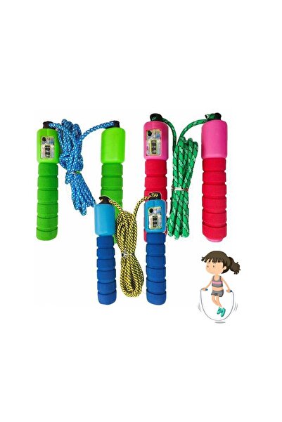 Genel Markalar Sayaçlı Atlama ipi Saplı Antrenman Aleti ip Egzersiz Evde Spor