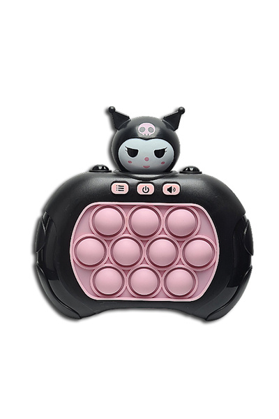 sallma Joc interactiv Pop-It Consola, antistres, cu sunete si lumini, forma Kuromi