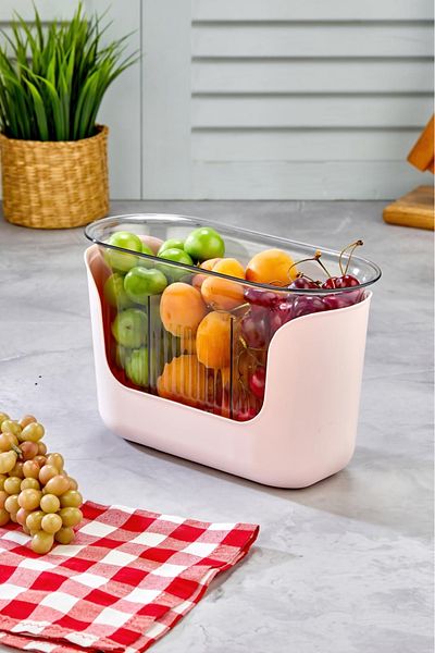 Dem Home Countertop Divided Spoon Knife Stand - Cutlery Knife Holder Organizer - Fruit Bowl