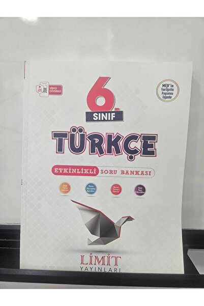 Limit Yayınları 6.SINIF TÜRKÇE ETKİNLİKLİ SORU BANKASI YENİ MÜFREDAT LİMİT YA...