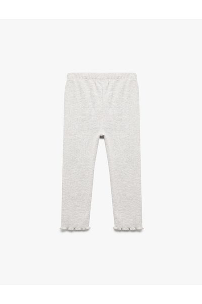 Koton Basic Leggings with Elastic Waist and Pocket Detail