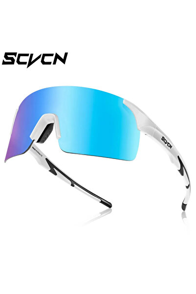 Choice نظارة شمسية جديدة لركوب الدراجات للرجال والنساء من SCVCN بعدسة واحدة 0...