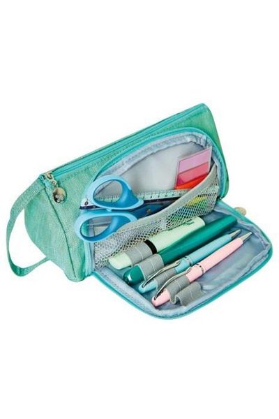 Pelikan Canvas Homeoffice pencil case, mint color