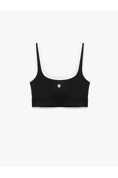 Koton Αθλητικό σουτιέν με λαιμόκοψη Slim Fit