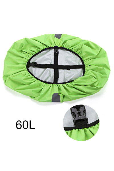 Choice غطاء مطر من قماش أكسفورد عاكس للسلامة الليلية سعة 60 لترًا من كوكوسي، قطعة واحدة، سعة 20-60 لترًا، حقيبة ظهر خارجية