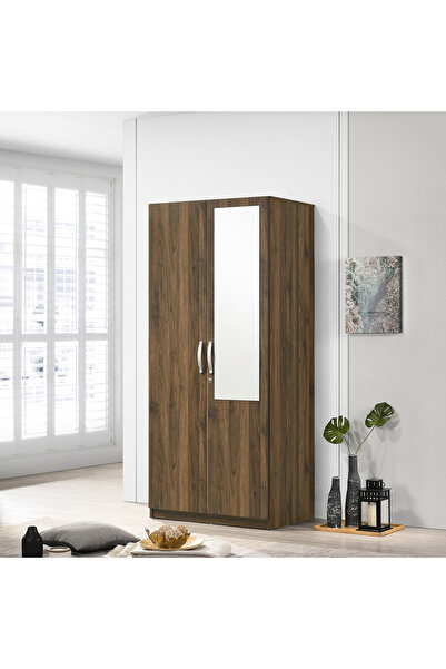 Home Box خزانة ملابس Kulltorp Plus ذات البابين مع مرآة